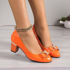 Carole™ – Comfortable Low Heel Pumps for Elegant Women