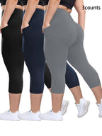 MIRA™ – Breathable 3-Pack Capris