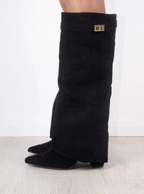 Suede Knee-High Boots Women