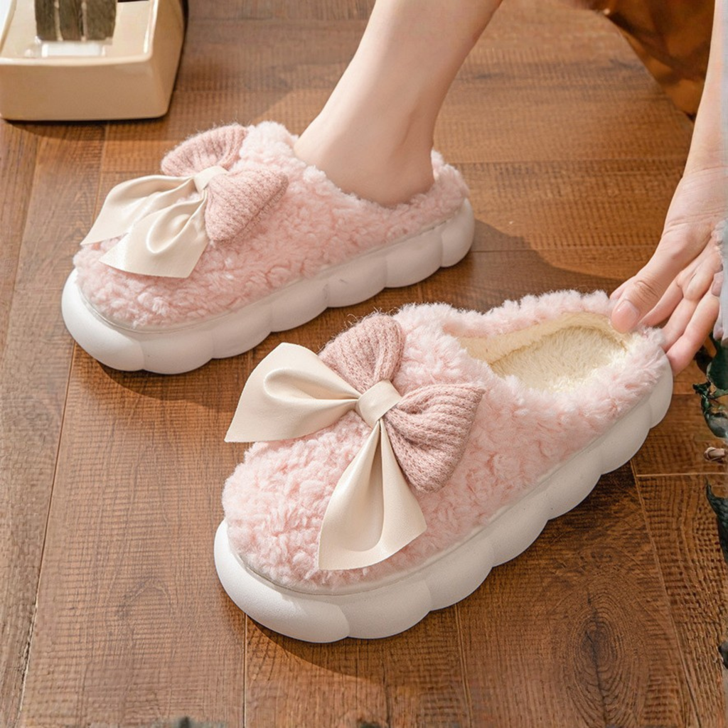 DAMINI™ - Comfy Fluffy Indoor Plush Non-Slip Slippers