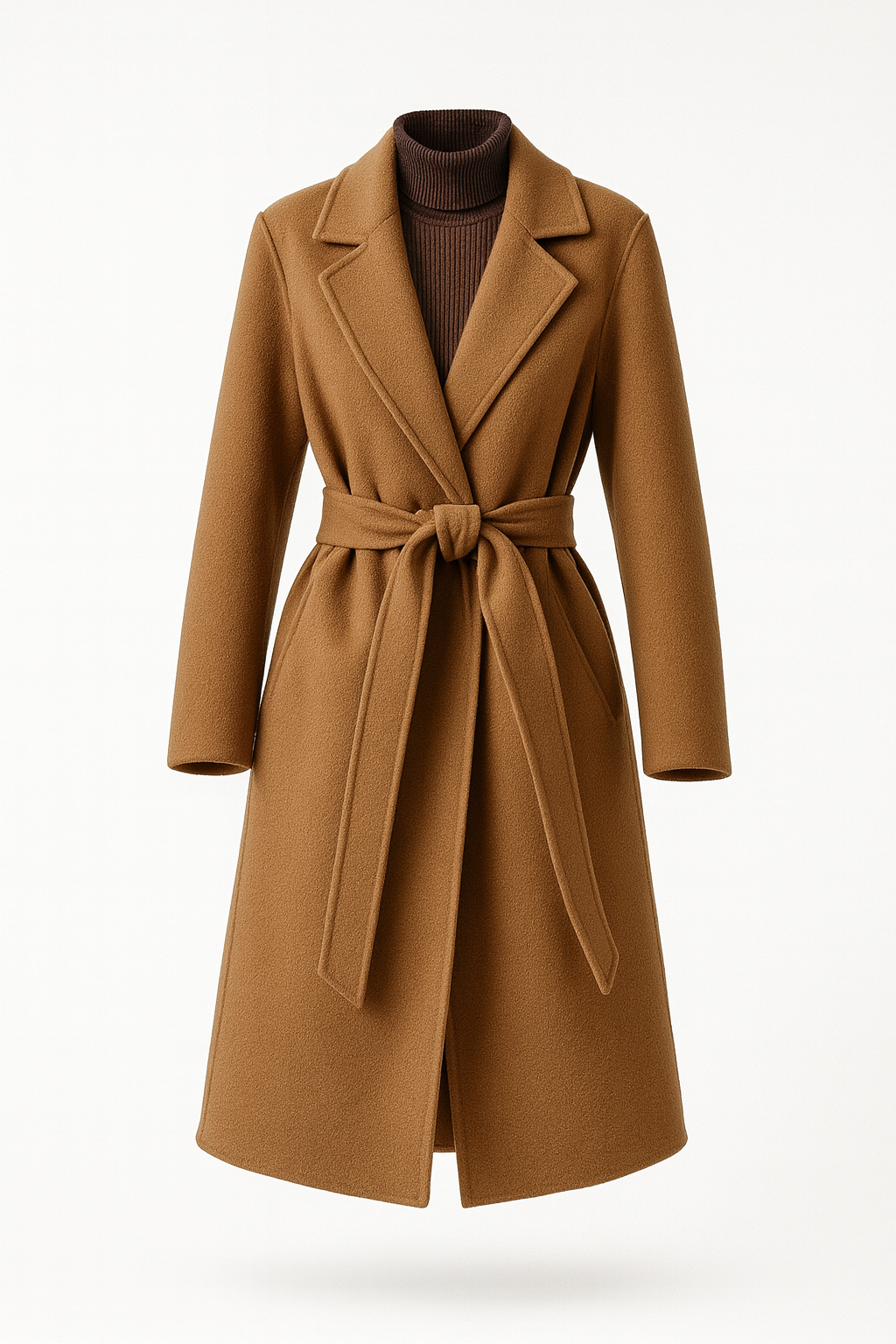 FRESH LABEL | Valeria - Woollen Overcoat