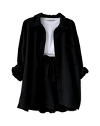 VERA™ – Modern Button-Up Shorts Set