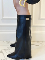 Suede Knee-High Boots Women
