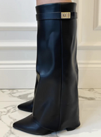 Suede Knee-High Boots Women