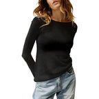 MHARLA™ - Lightweight Summer See Through Long Sleeve Top