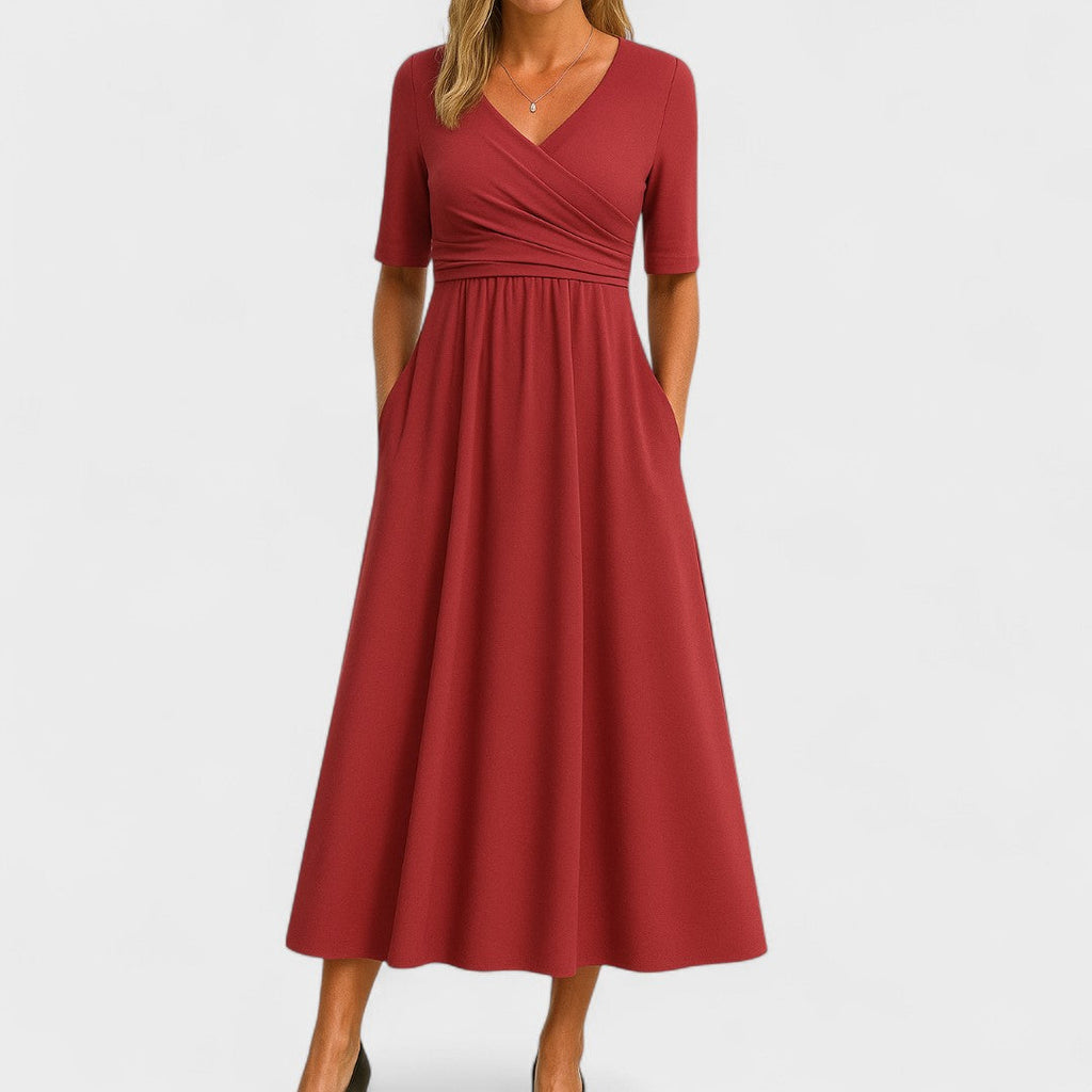 Brygida – Elegant Midi Dress