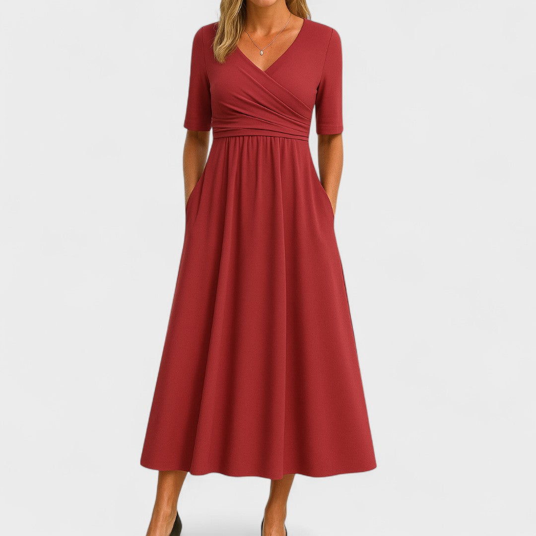 Brygida – Elegant Midi Dress