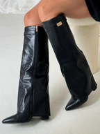 Suede Knee-High Boots Women