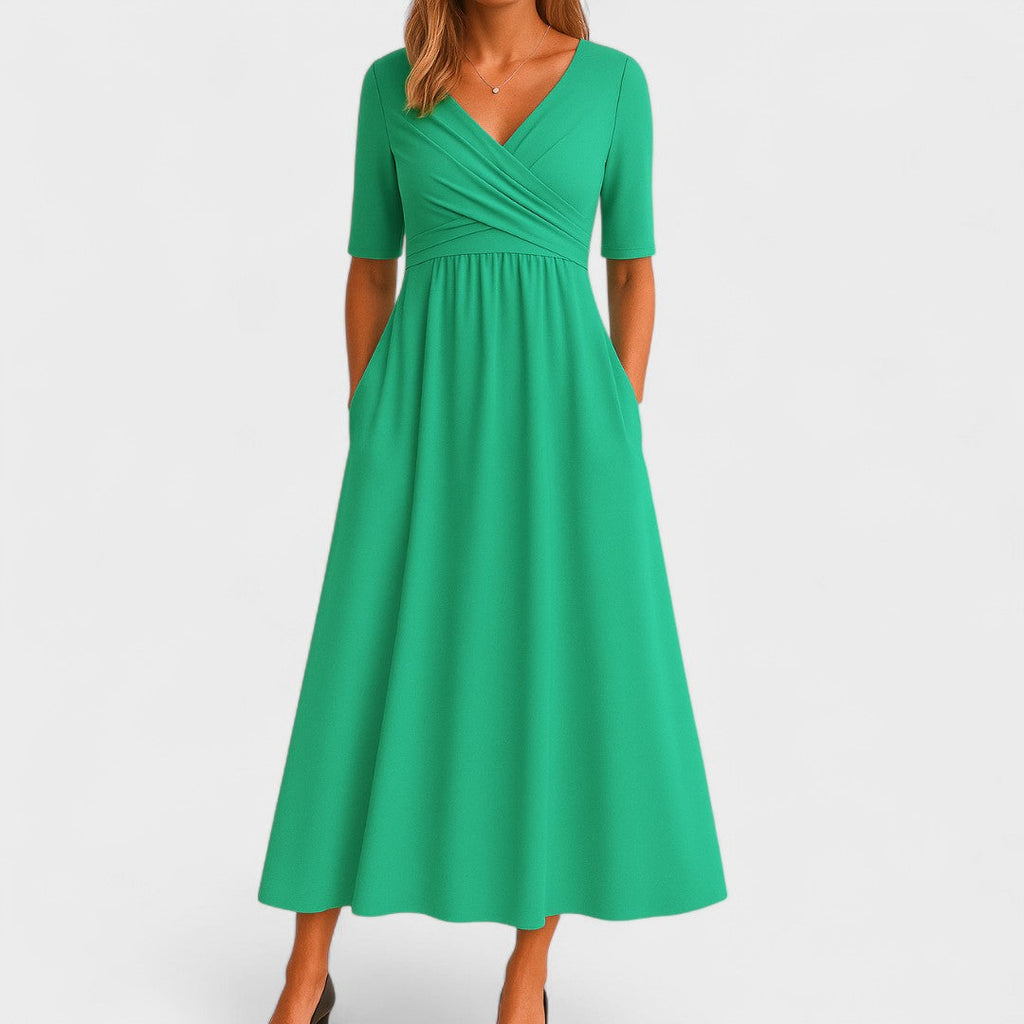 Brygida – Elegant Midi Dress