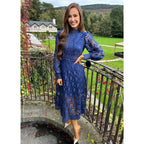 NOA™ – Delicate Lace Midi Dress