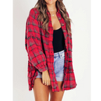 MATILDA™ - Sweet Stylish Checkered Flannel Top