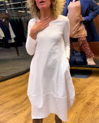 ALINA™ -  Chic Midi Dress