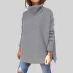 ANNELISE I Oversized Roll Neck Jumper
