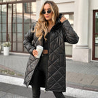 Anna | Quilted Winter Coat with Hood