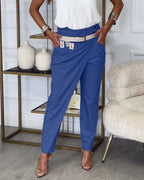 EMILIA™ - High-Waist Pants + Free Belt