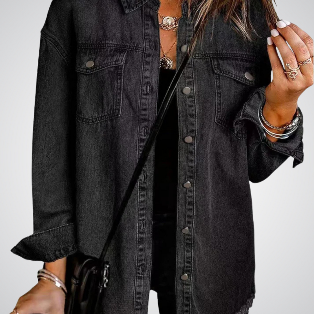 Mathilde™ – Classic Denim Jacket for Everyday Wear