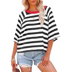 MAOSIE™ – Trendy Loose Fit Summer Crewneck Top