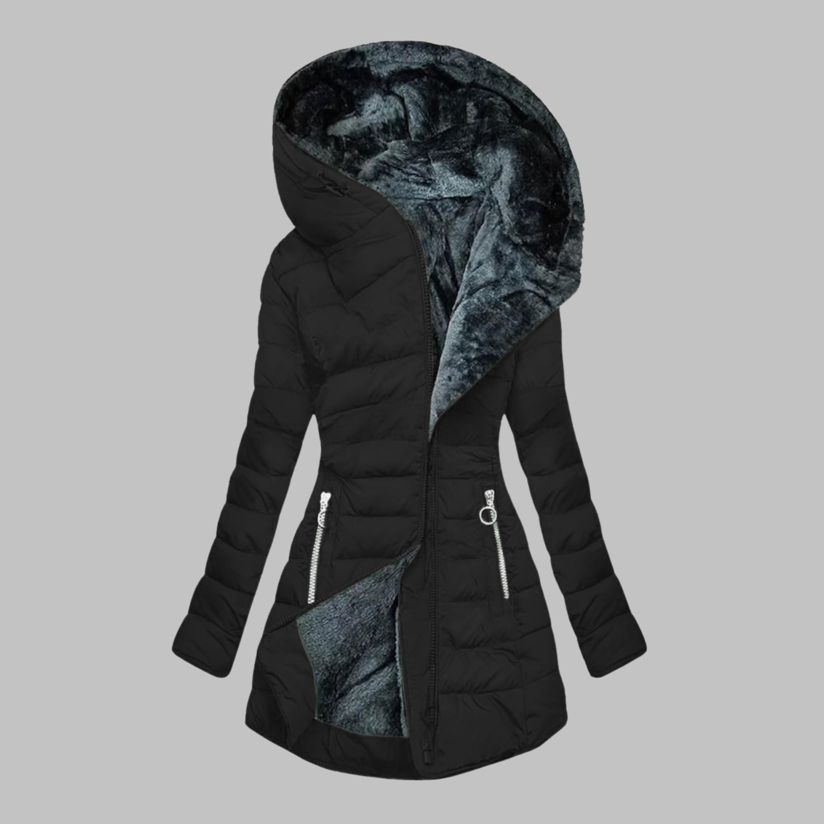 YENGE™ - Casual Slim Fit Hooded Long Sleeve Jacket