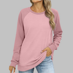 LHANTEL™ - Casual Round Neck Long Sleeve Sweatshirt