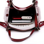 Elin™ | Vintage 4-Piece Leather Bag Set