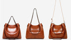 Elin™ | Vintage 4-Piece Leather Bag Set