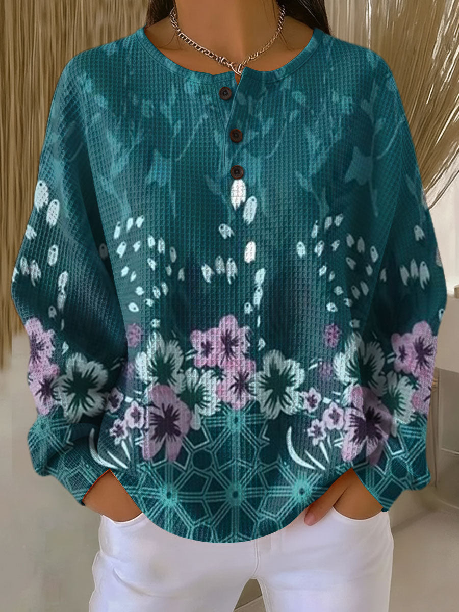 Nora | Floral Pattern Sweater