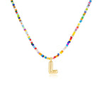 MACY™ - Colorful Bubble Letter Necklace