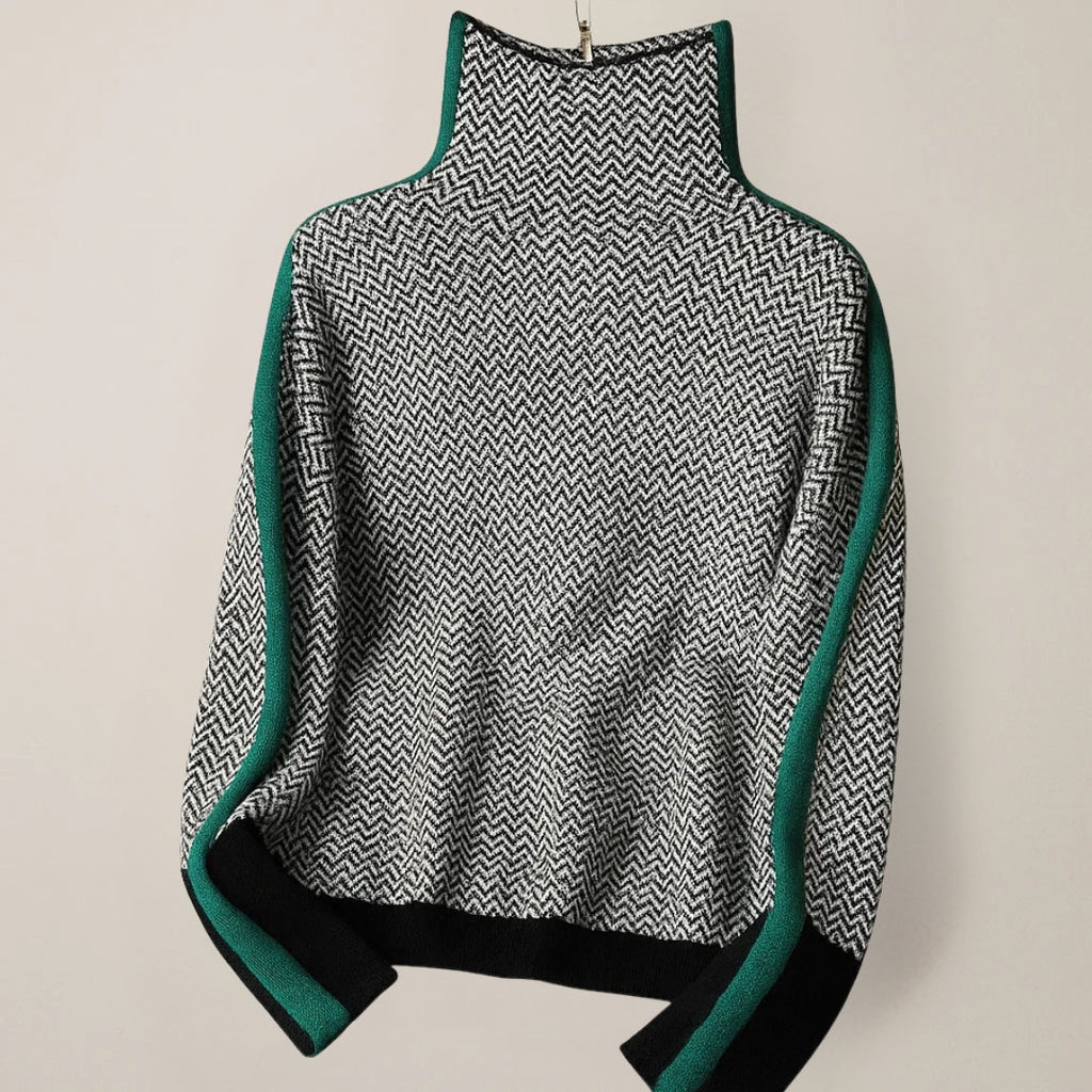 Elin | High Neck Sweater