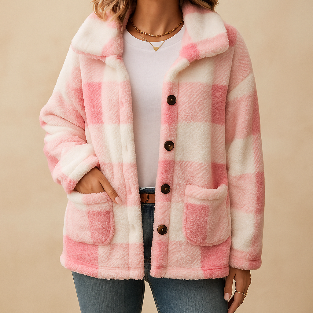 FRESH LABEL | Tess - Check Jacket