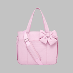LEILANI™ - Chic Bow Laptop Friendly Puffy Handbag