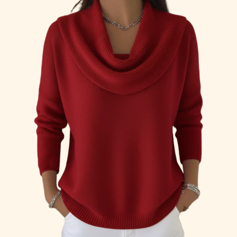 Victory™ | Soft Cowl Neck Sweater