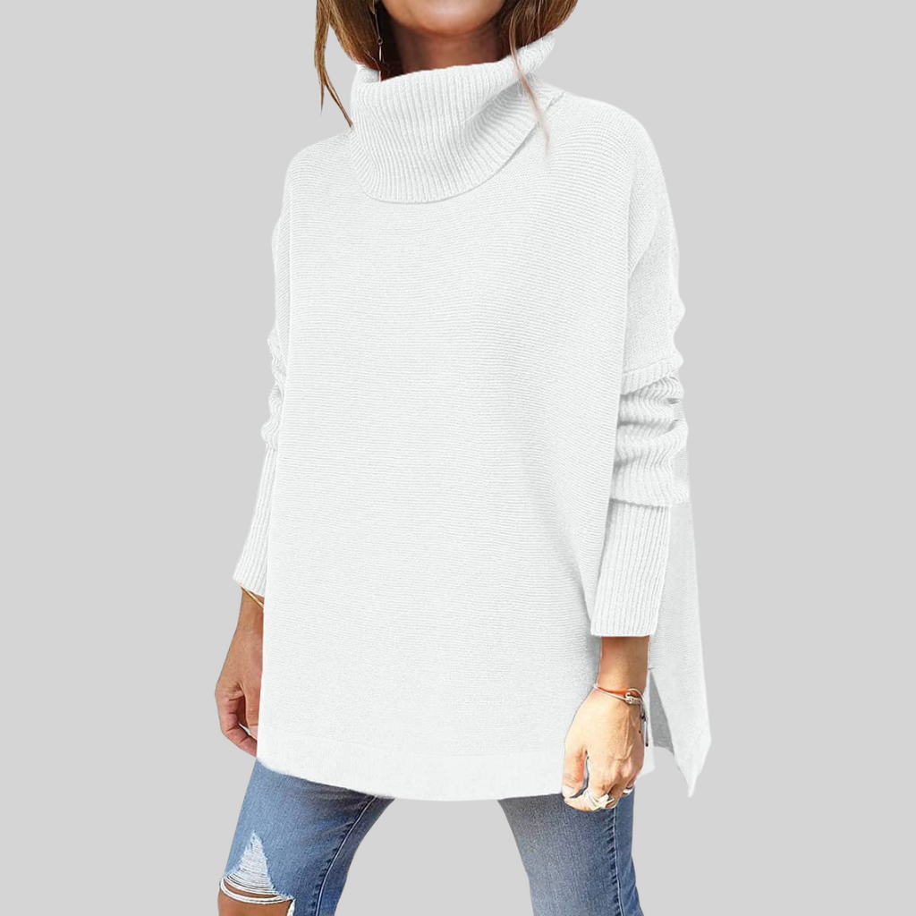 ANNELISE I Oversized Roll Neck Jumper