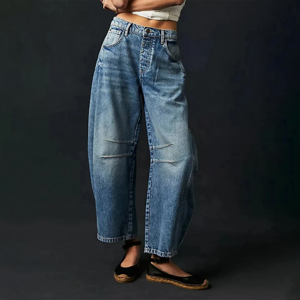 GRETA™ | Wide Leg Jeans