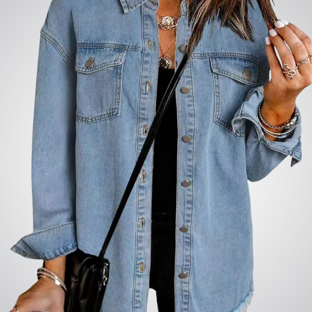 Mathilde™ – Classic Denim Jacket for Everyday Wear