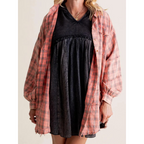 MATILDA™ - Sweet Stylish Checkered Flannel Top