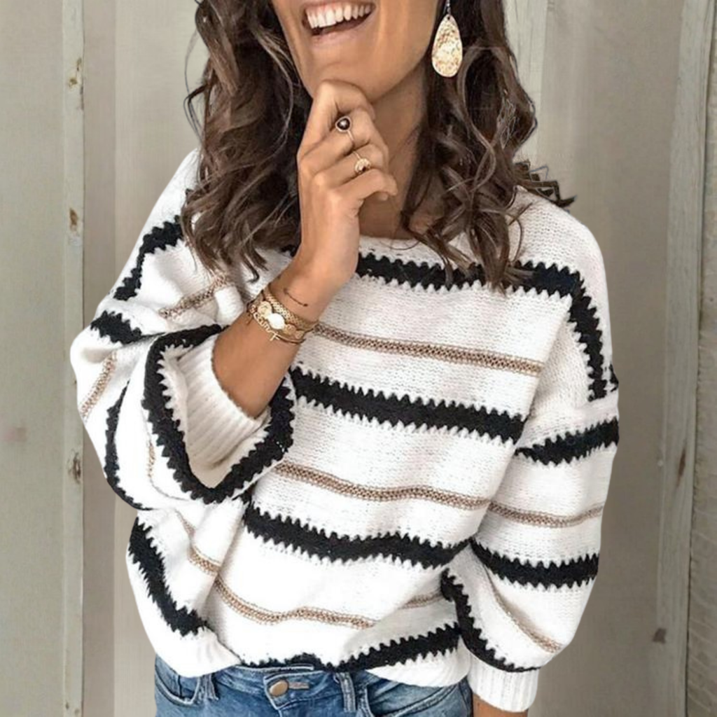 MALTI™ - Casual Long Sleeve Crewneck Sweater