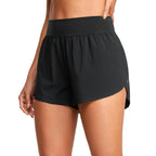ALABI™ – Comfy High-Waist Split Hem Shorts
