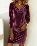 Serena – Luxe, flowing velvet dress