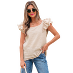ZHAVIA™ - Classy Frill Summer Soft Sleeve Top