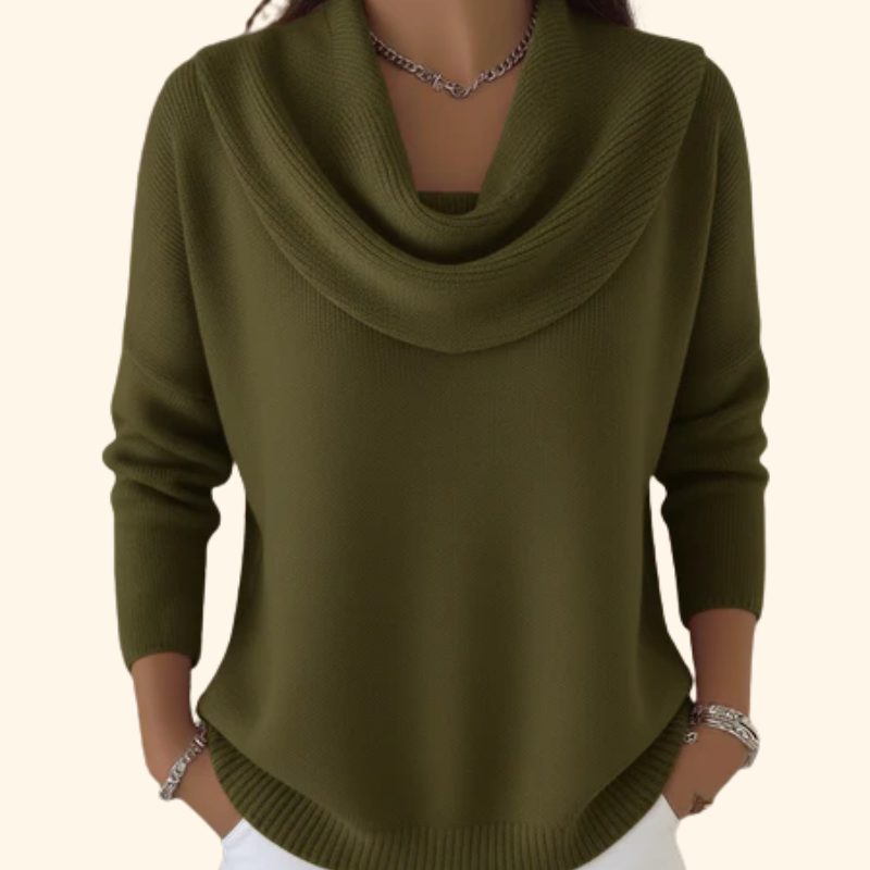 Victory™ | Soft Cowl Neck Sweater