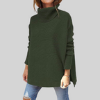 ANNELISE I Oversized Roll Neck Jumper