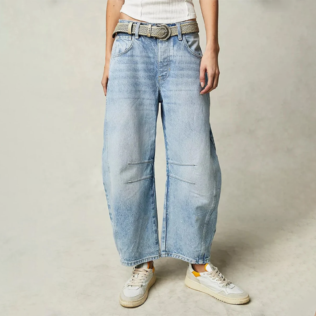 GRETA™ | Wide Leg Jeans