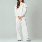 TAMINA™ - Casual Oversized Sweatshirt and Wide Leg Pants