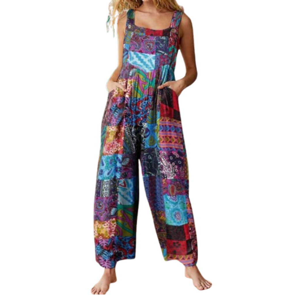MAELANI™ – Relaxed Casual Dual Pocket Overall Jumpsuit