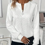 LUCIA I Zip-Up Jumper