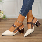Claudette™ – Elegant and Comfortable Strappy Heels