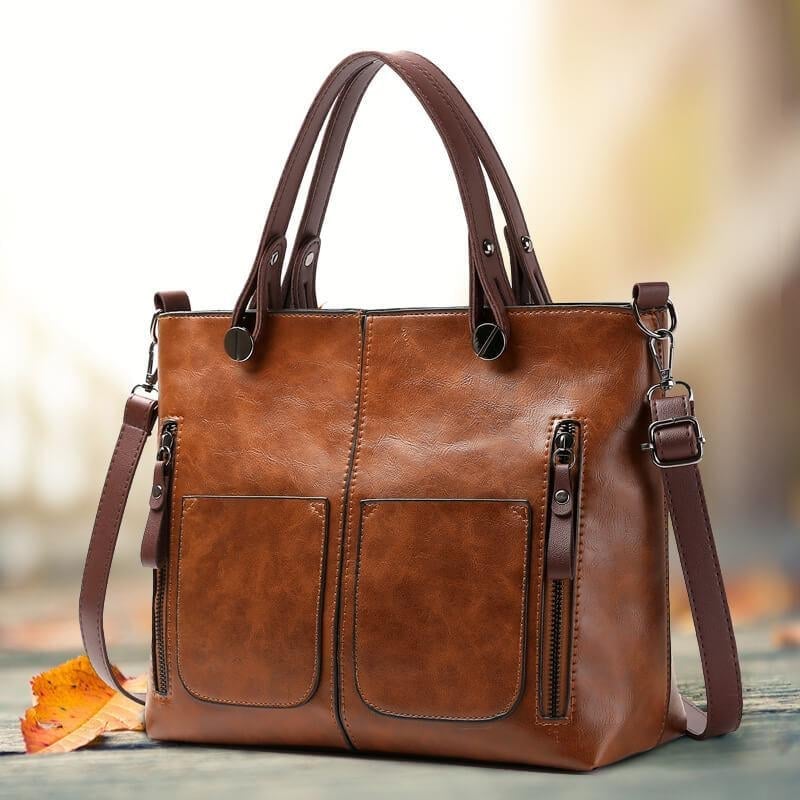 Rebecka™ | Vintage Leather Bag