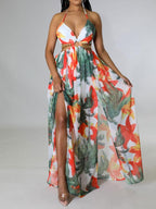 VANINA™ Radiant Floral Maxi Dress