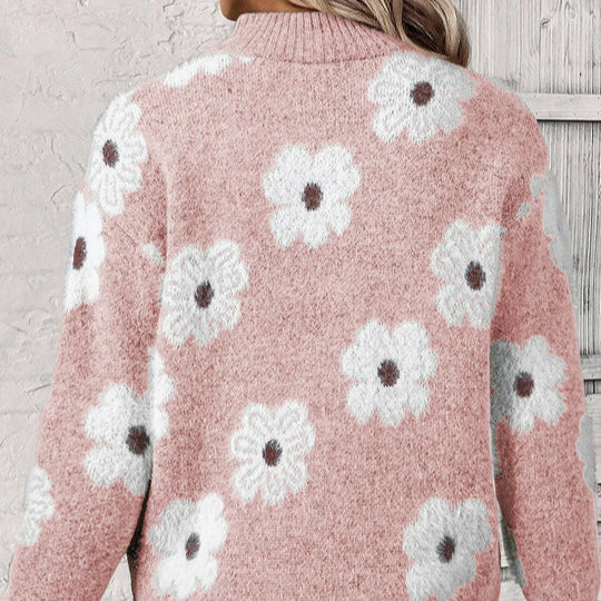 BLOOM | Zip Neck Jumper