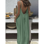 AFILA™ – Casual Backless Cami Summer Dress
